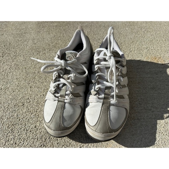 Nike Shox NZ Women Shoes White Light Gray Pink Shox NZ 313764 101 Size 7.5 - Picture 15 of 16